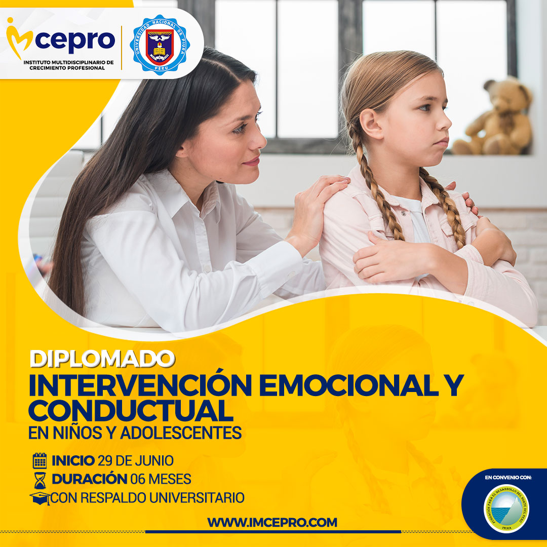 Diplomado Intervención Emocional y Conductual en Niños y Adolescentes