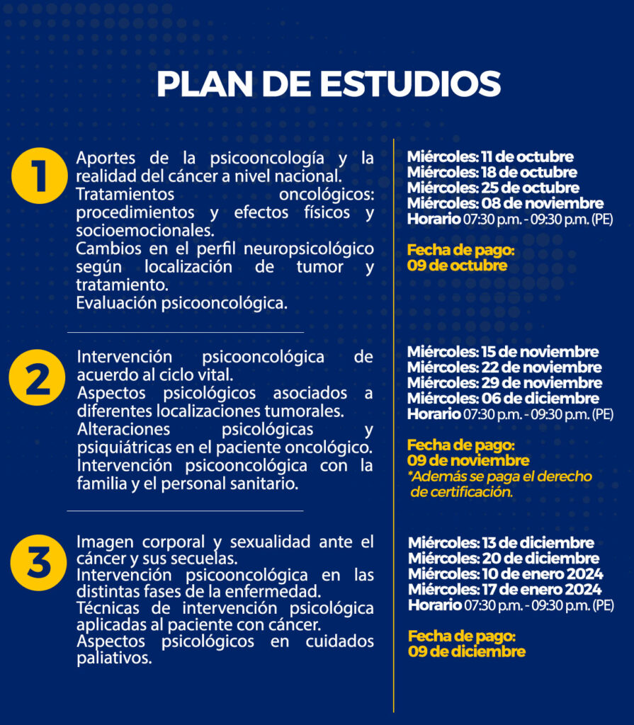 Curso de especializaci贸n en Acompa帽amiento Psicol贸gico en Pacientes Oncol贸gicos