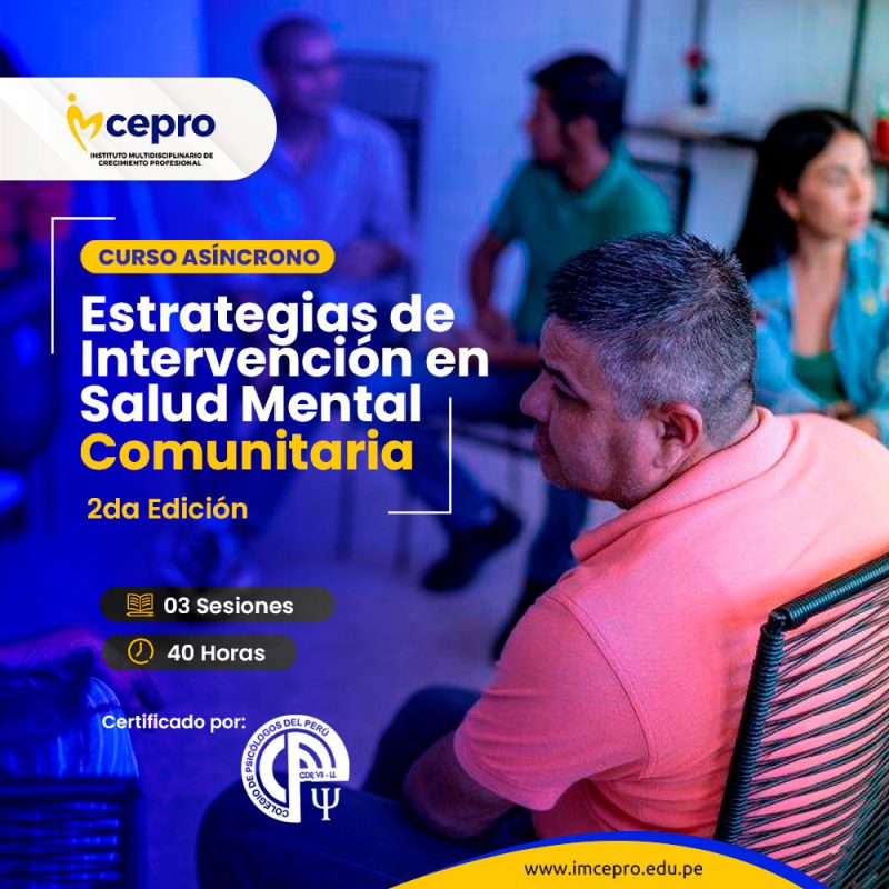 Estrategias de Intervención en Salud Metal Comunitaria – 2° Edición