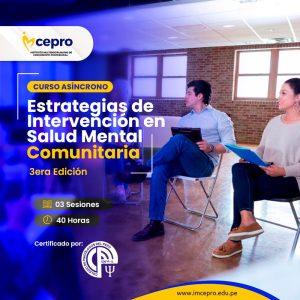 Estrategias de Intervención en Salud Metal Comunitaria – 3° Edición
