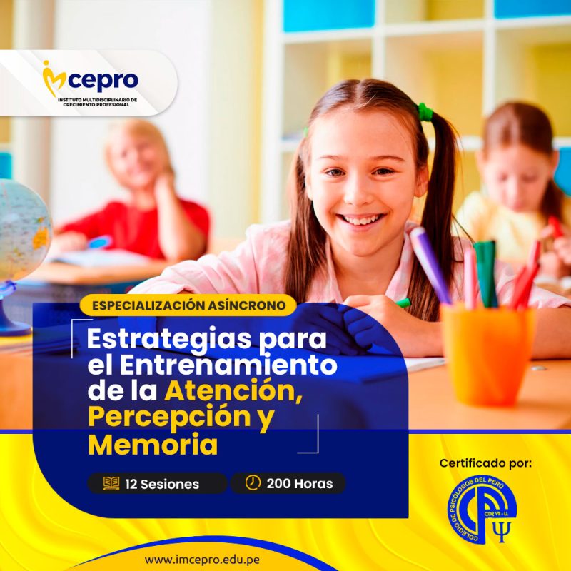 Estrategias para el Entrenamiento de la Atención, Percepción y Memoria