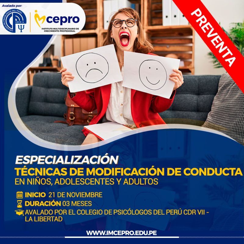 Técnicas de Modificación de Conducta en Niños, Adolescentes y Adultos