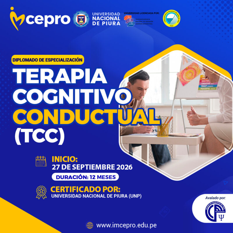 Terapia Cognitivo Conductual (TCC)