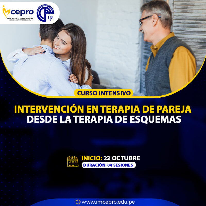 Intervención en Terapia de Pareja desde la Terapia de Esquemas