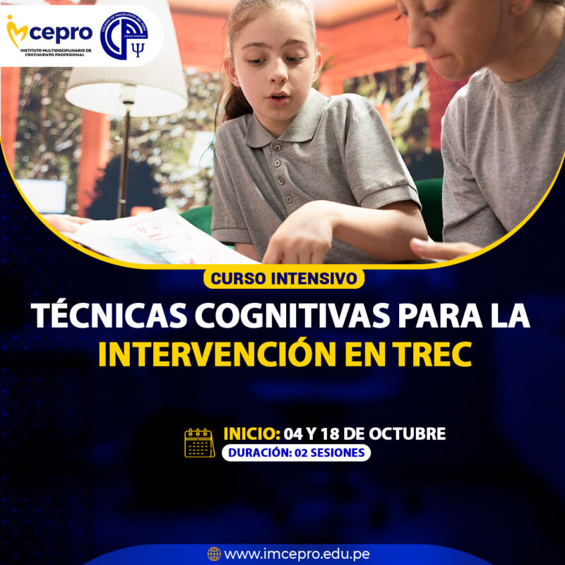Técnicas cognitivas para la intervención en TREC