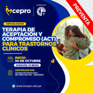 Terapia de Aceptación y Compromiso (ACT) para Trastornos Clínicos